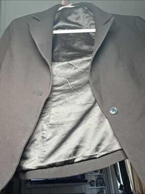 Women's Brown Single-Breasted Blazer